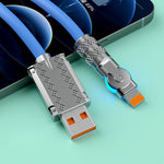 180° Anti-Break Fast Charging Data Cable (120W)