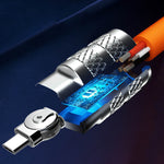 180° Anti-Break Fast Charging Data Cable (120W)