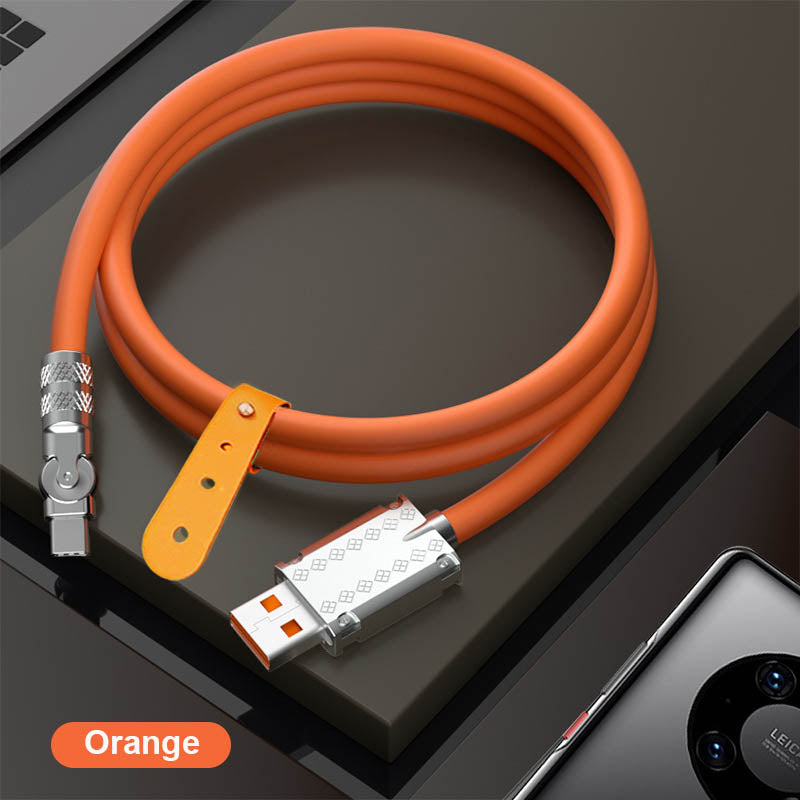 180° Anti-Break Fast Charging Data Cable (120W)