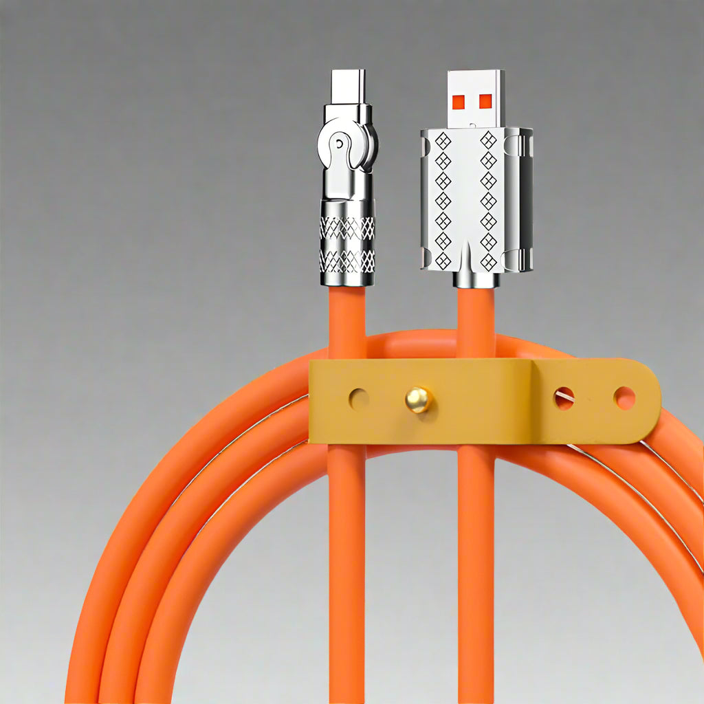 180° Anti-Break Fast Charging Data Cable (120W)