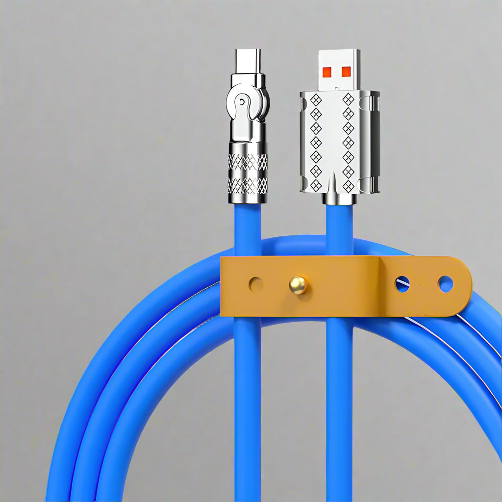 180° Anti-Break Fast Charging Data Cable (120W)