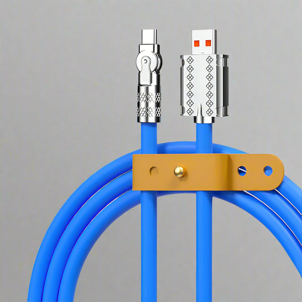 180° Anti-Break Fast Charging Data Cable (120W)