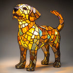 Handcrafted Dog Motif Lamp – Stylish Lighting for Dog Lovers