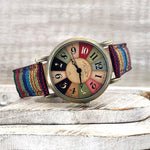 Multicolored Rainbow Pattern Watches