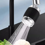 360° Rotatable Splash Guard Faucet Attachment – Effortless and Mess-Free Cleaning