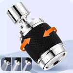 360° Rotatable Splash Guard Faucet Attachment – Effortless and Mess-Free Cleaning