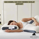 Ergonomic Contour Orthopedic Neck Pillow | Memory Foam | Breathable Design