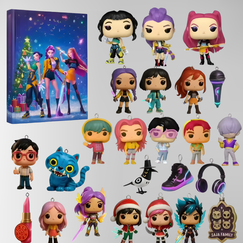 Anime Figures Advent Calendar Surprise Gift Box