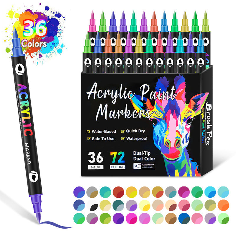 Set of Acrylic Paint Markers