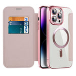 Magnetic Flip Phone Case with Card Slot & Shockproof Protection - Available in Multiple Colors