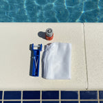 Chemical-Free Pool Cleaner with Powerful Suction for Leaves and Dirt