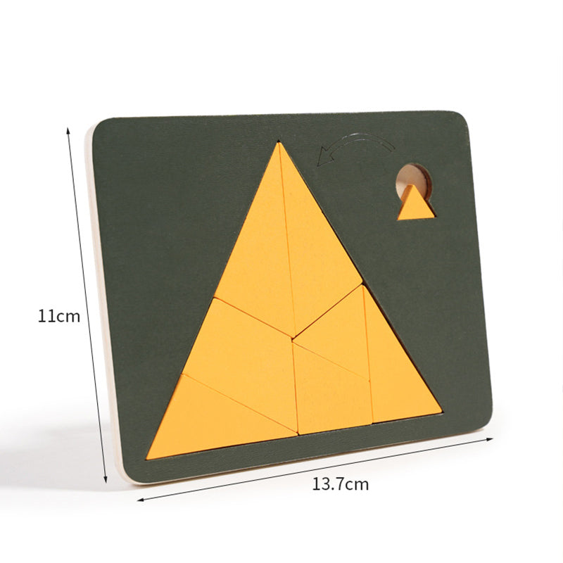 Brain Puzzle Wooden Tangram | 50% DISCOUNT