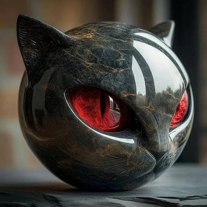 50% Off | Mystical Black Cat Sculpture