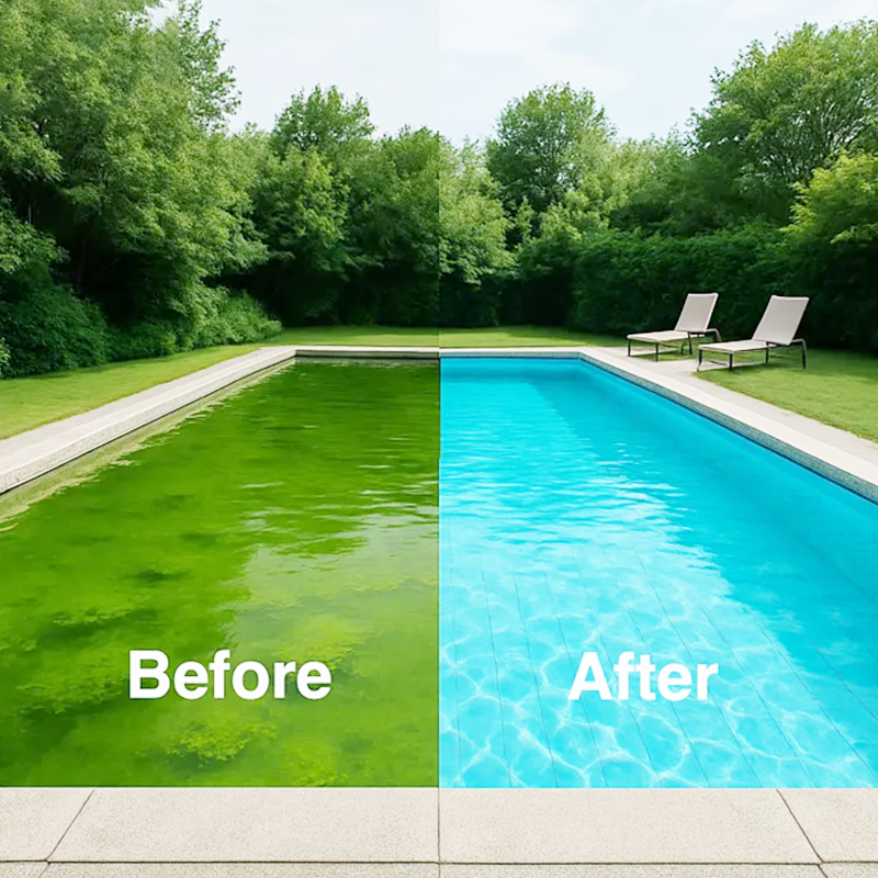 Pool Cleaner – Fast Water Clarification, Algae & Bacteria Removal