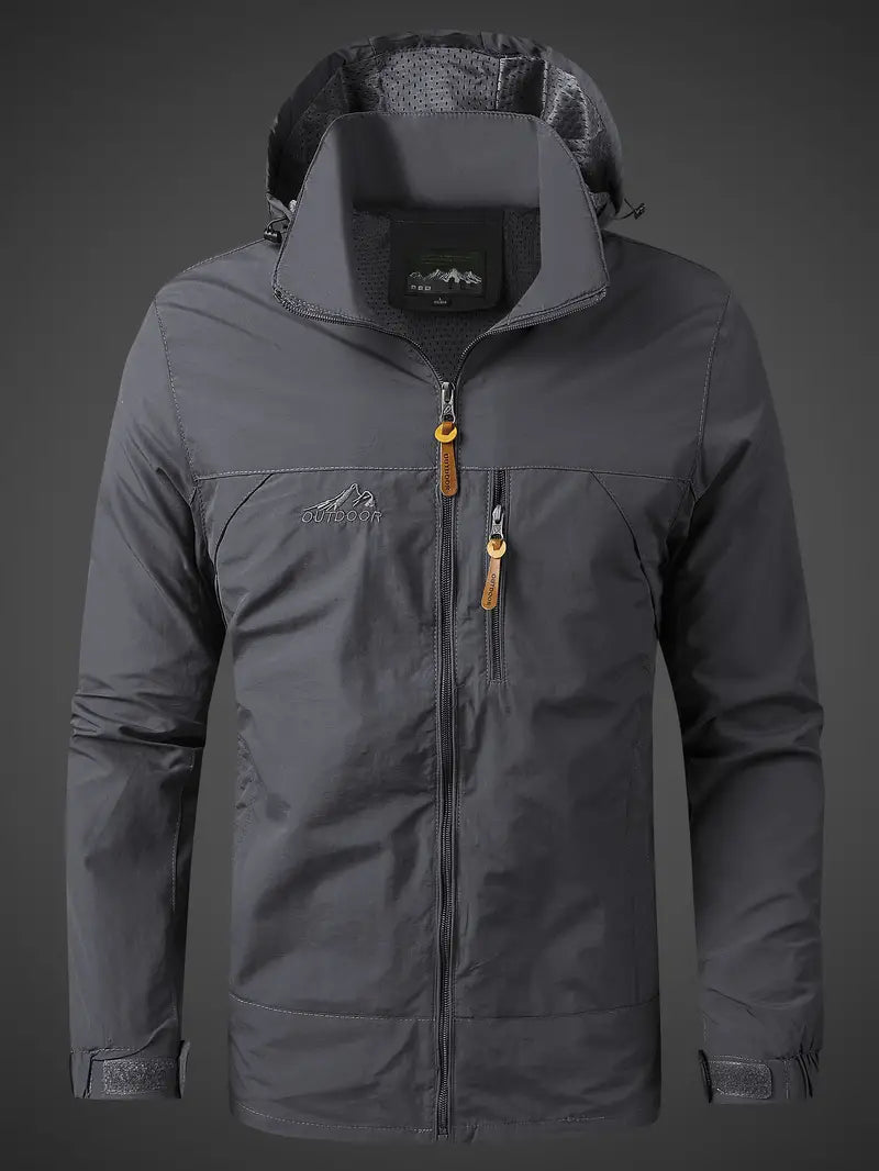 Water- and Windproof Men's Outdoor Jacket for All Activities