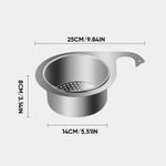 Swan-Shaped Stainless Steel Colander