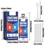 High-Temperature Resistant Metal Casting Repair Adhesive