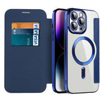 Magnetic Flip Phone Case with Card Slot & Shockproof Protection - Available in Multiple Colors