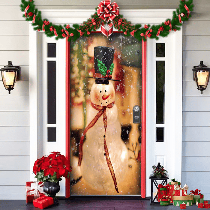 90x200cm Festive Door Decoration – Now Available at 50% OFF
