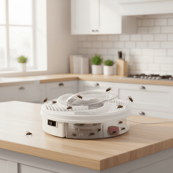 Silent, Eco-Friendly Fly Catcher for Kitchen, Living Room, and Garden