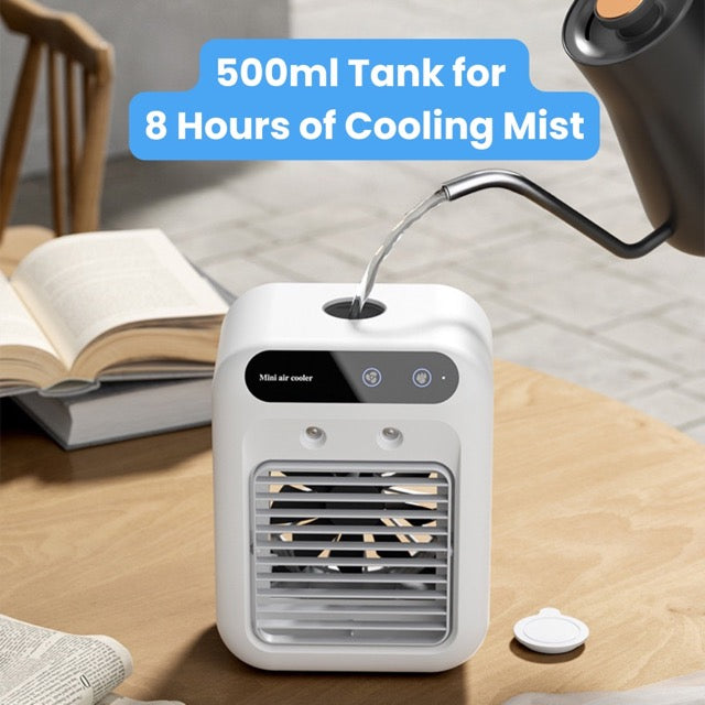 Mini Portable Air Cooler and Humidifier