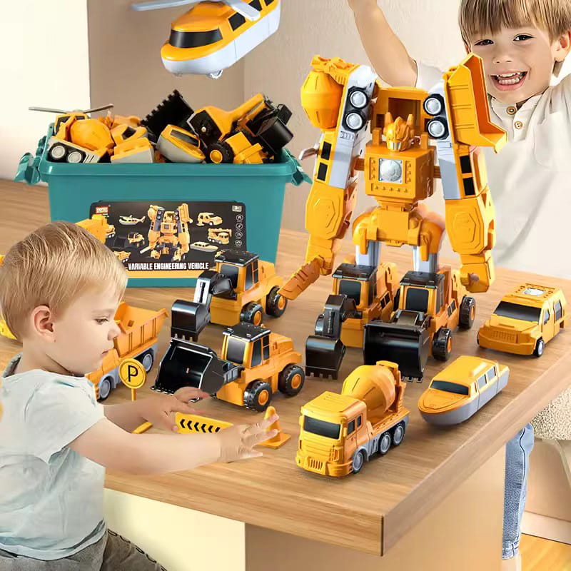 Creative Magnetic Construction Vehicle Set | 50% DISCOUNT