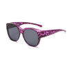 Purple Tortoise Group + Black-Grey Lens