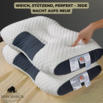 Ergonomic Contour Orthopedic Neck Pillow | Memory Foam | Breathable Design