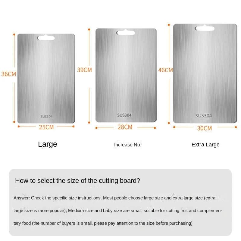 Stainless Steel Cutting Board for Hygienic and Precise Work