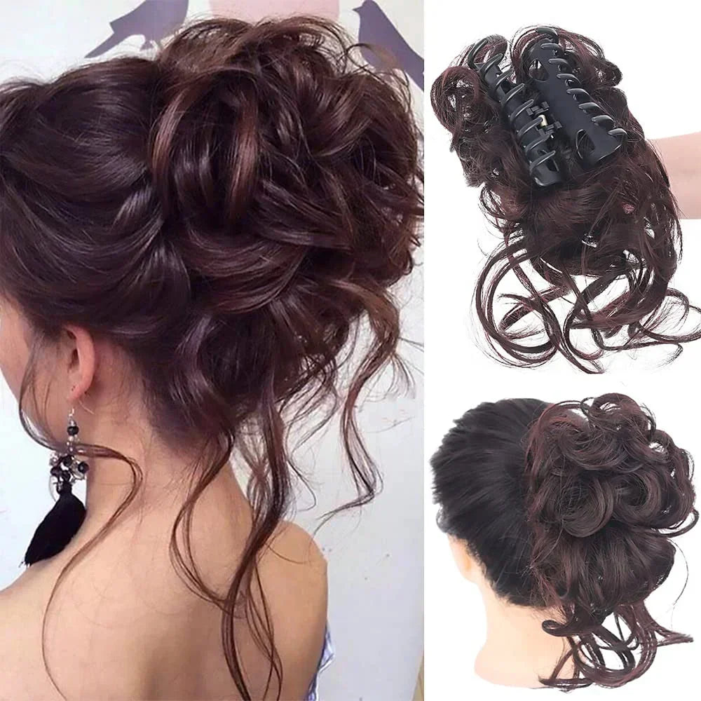 Instant Curled Bun Hair Clip
