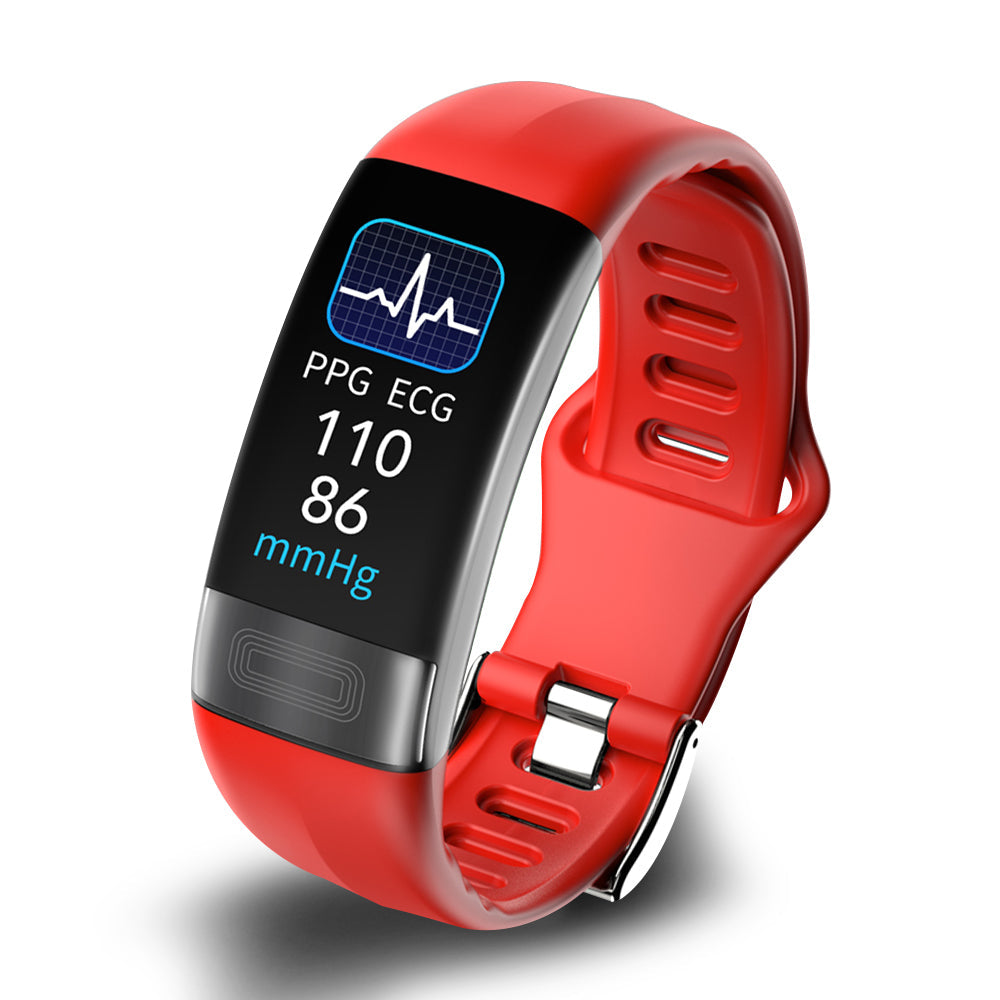 Smart Health Bracelet | Monitors Blood Pressure, ECG, SpO2, and Sleep | Available in Multiple Colors