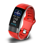 Smart Health Bracelet | Monitors Blood Pressure, ECG, SpO2, and Sleep | Available in Multiple Colors