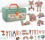 100-Piece Tool Set for Creative Kids Aged 3 and Up