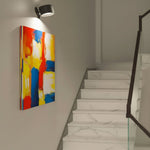 Wireless, Rotatable LED Wall Lamp with 360-Degree Illumination