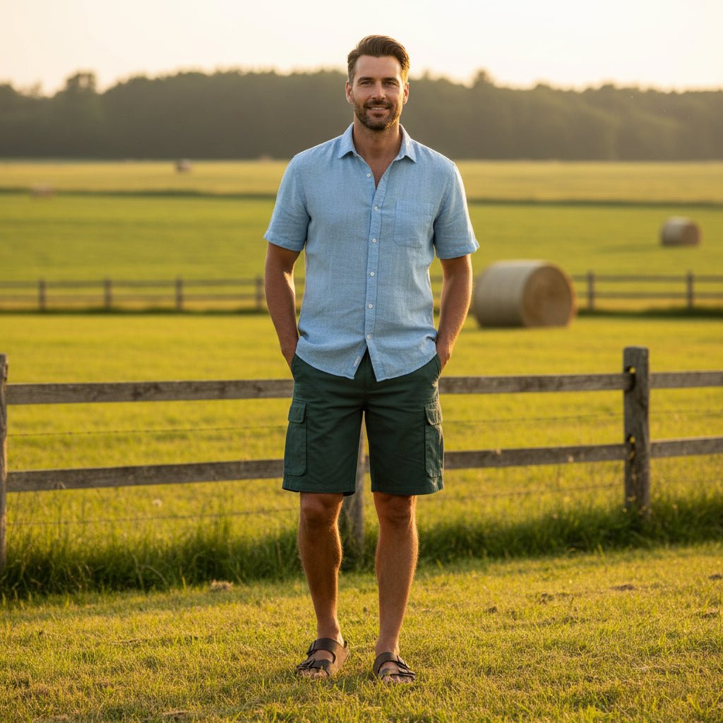 Comfortable Cargo Shorts with Multiple Pockets for Men