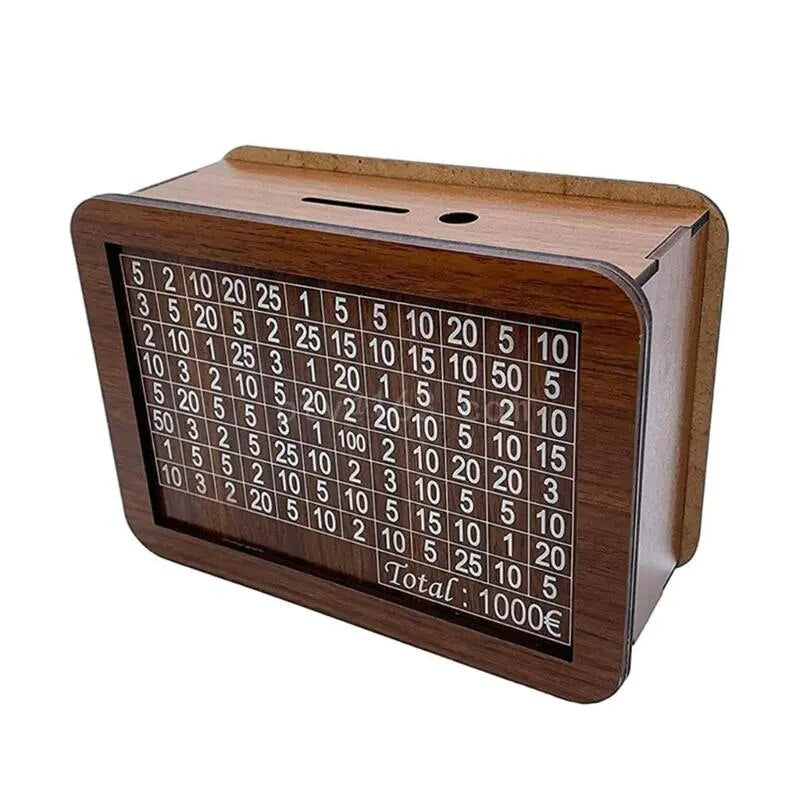 50% Off | Wooden Piggy Bank [Last Day Sale]