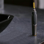 Ultra-Slim Precision Trimmer | Micro-Oscillation Blades | Titanium Stainless Steel Technology | Integrated LED Lighting | Ergonomic Design