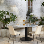 Scandinavian Design Lamp with Flower Glow