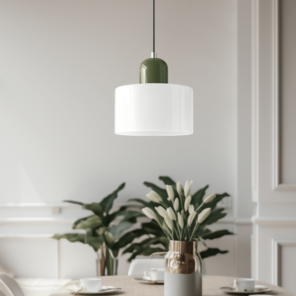 Bauhaus Style Pendant Light, Modern Design, Metal Finish, Ideal for Living Room