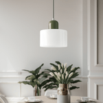 Bauhaus Style Pendant Light, Modern Design, Metal Finish, Ideal for Living Room