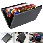 Ultra-Thin Card Holder with Theft and Demagnetization Protection
