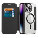 Magnetic Flip Phone Case with Card Slot & Shockproof Protection - Available in Multiple Colors
