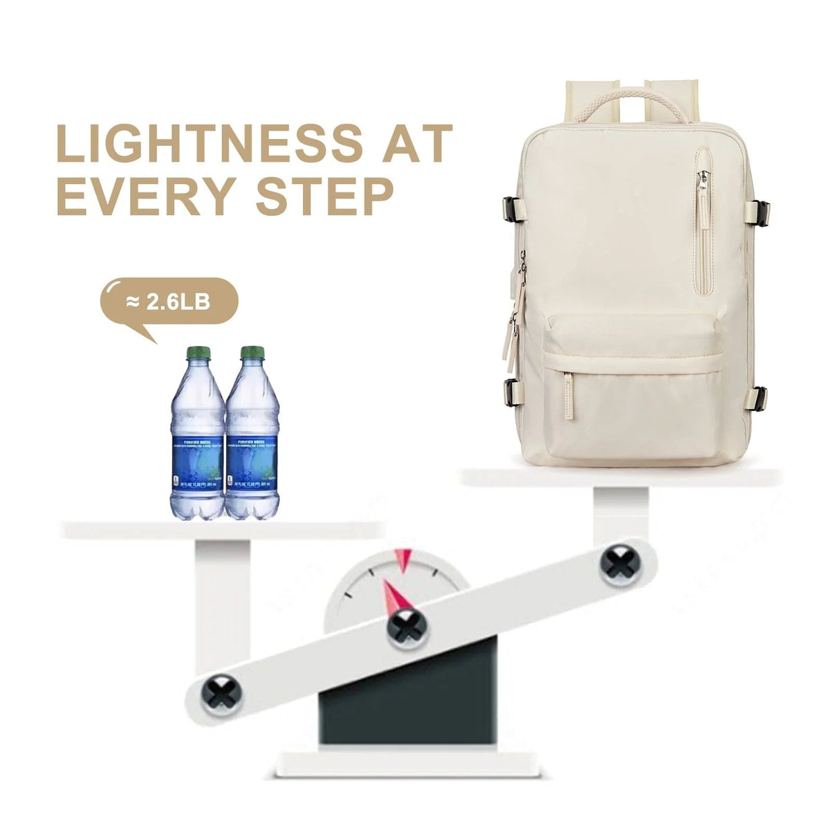 Women's 35L Travel Backpack | Waterproof with USB Port | Anti-Theft Design & Shoe Compartment | Ideal for Hiking, Daily Use & Travel