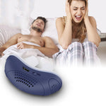 Silent, Compact Micro-CPAP Anti-Snoring Device