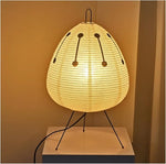 Retro Japanese Design Rice Paper Table Lamp
