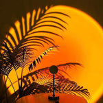 Stylish Projector Lamp with Sunset Effect for Living Spaces