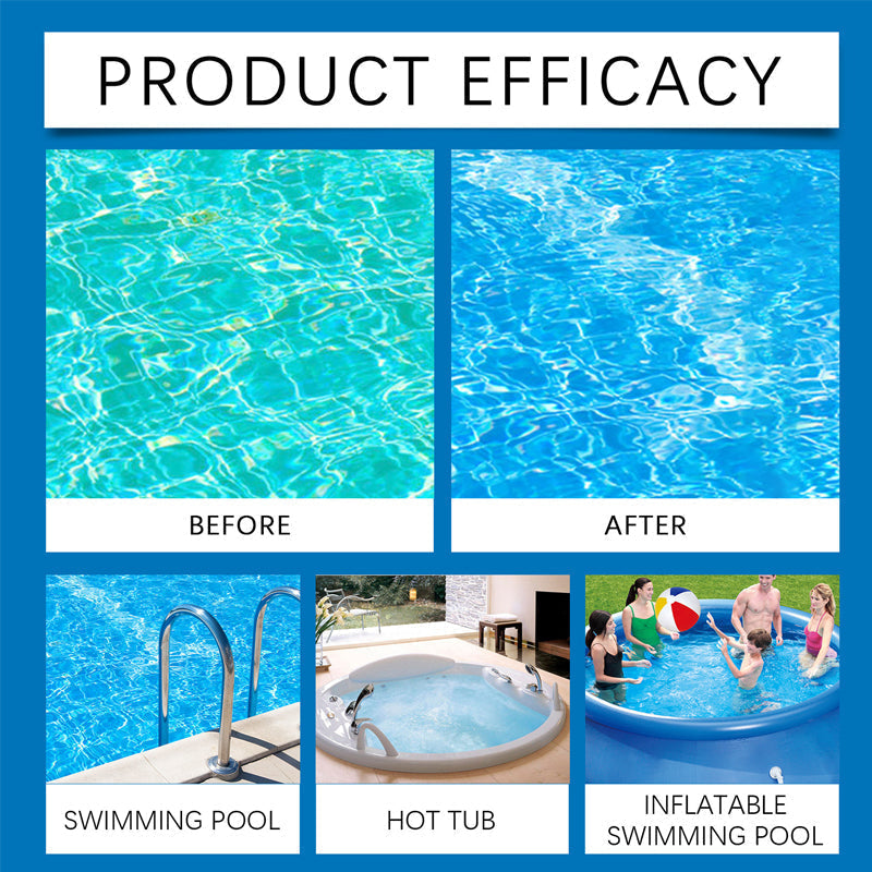 Pool Cleaner – Fast Water Clarification, Algae & Bacteria Removal