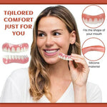Flexible Silicone Prosthesis Adjustment Set | Comfortable Fit for Upper and Lower Jaw Prosthetics