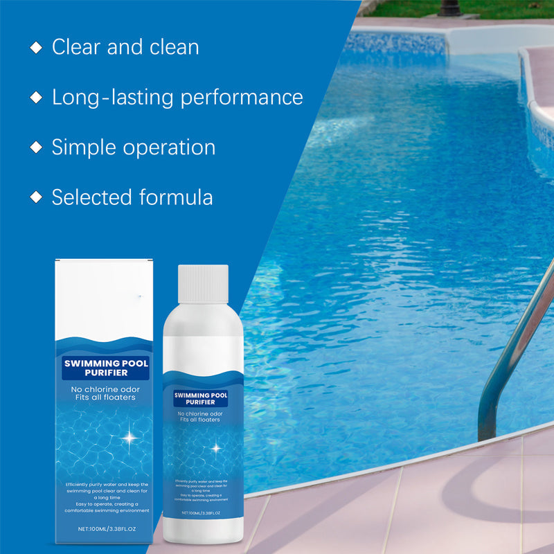 Pool Cleaner – Fast Water Clarification, Algae & Bacteria Removal