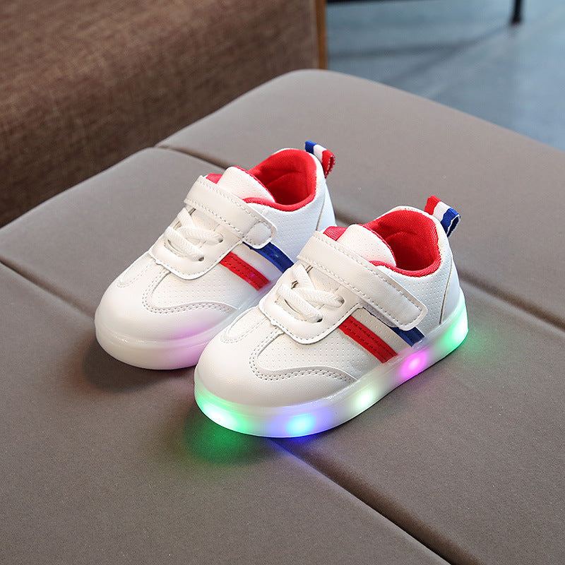 Flexible Sole LED Sneakers for Kids
